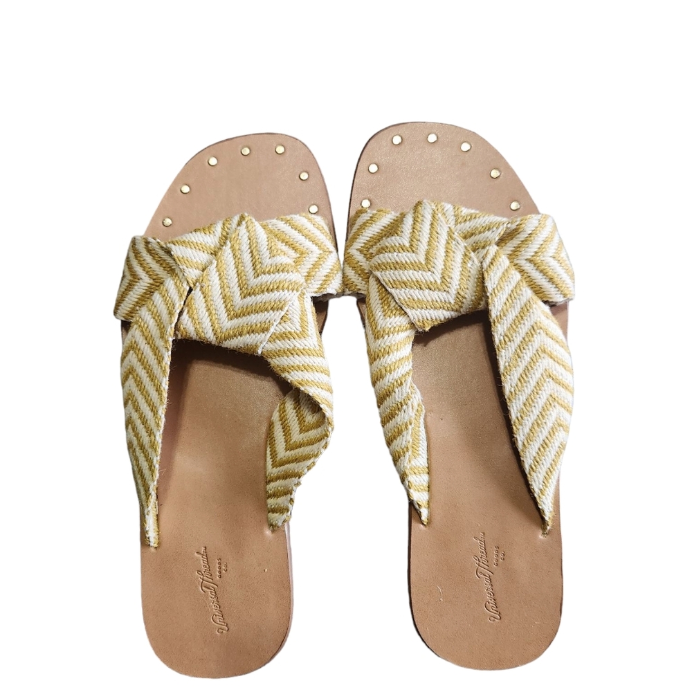 Universal Thread's Women's Strappy Slide Sandals, Size 7.5